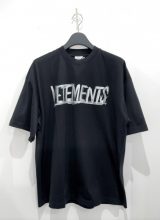 【VETEMENTS】World Tour T-Shirt BLACK&SILVER