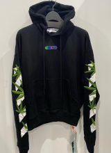 WEED ARROWS OVER HOODIE BLACK