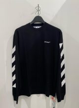 OFF-WHITE DIAG HELVETICA SKATE L/S BLACK