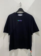 OFF-WHITE WEED ARROWS OVER SKATE TEE BLACK