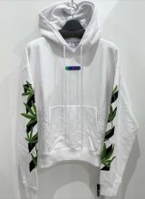 WEED ARROWS OVER HOODIE WHITE